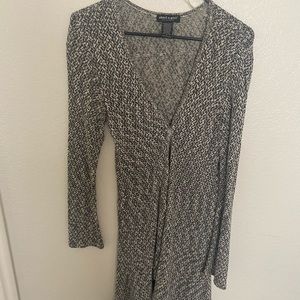 Black and White Cardigan